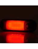 Feu de Position LED Abat-Jour Ovale W273.2 NOIR - Rouge