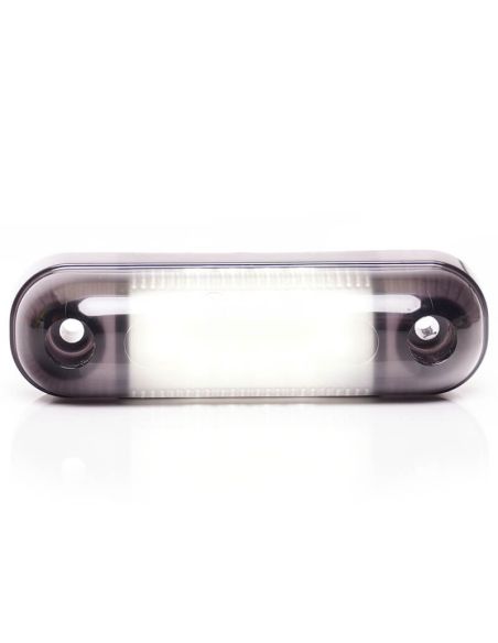 Abajur LED com luz de posição oval W273.2 PRETO - Branco