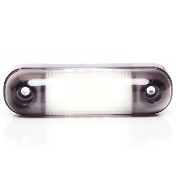 Abajur LED com luz de posição oval W273.2 PRETO - Branco