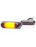 Piloto de Posición LED Tulipa Ovalada W273.2 BLACK - Ámbar, Blanca, Roja - Ambar