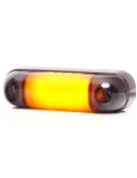 Piloto de Posición LED Tulipa Ovalada W273.2 BLACK - Ambar