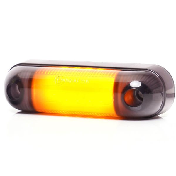 Piloto de Posición LED Tulipa Ovalada W273.2 BLACK - Ambar