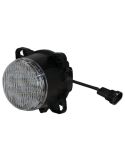 Faro LED redondo empotrable 45w y 4050Lm Fendt Claas Agropar Conector | LeonLeds Iluminación