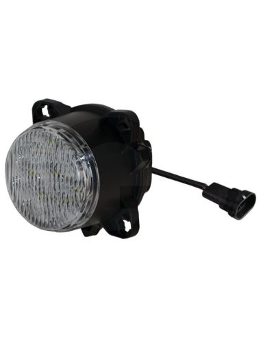 Faro LED redondo empotrable 45w y 4050Lm Fendt Claas Agropar Conector | LeonLeds Iluminación