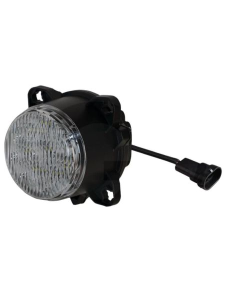 Faro LED redondo empotrable 45w y 4050Lm Fendt Claas Agropar Conector | LeonLeds Iluminación