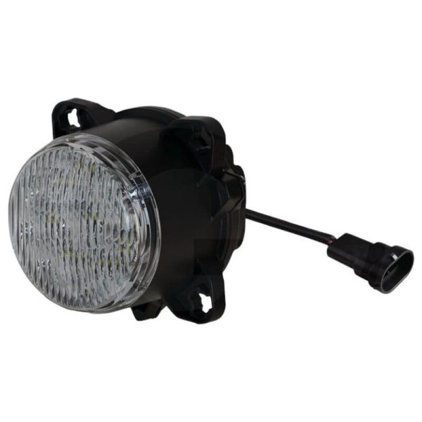 Faro LED redondo empotrable 45w y 4050Lm Fendt Claas Agropar Conector | LeonLeds Iluminación