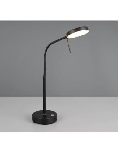 Lampe de table LED MORENO Type Flexo Chargement sans fil | LeonLeds