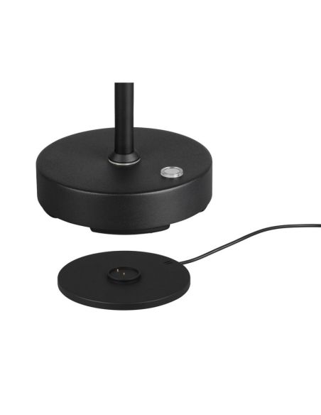 Lampe de table LED MORENO Type Flexo Chargement sans fil | LeonLeds