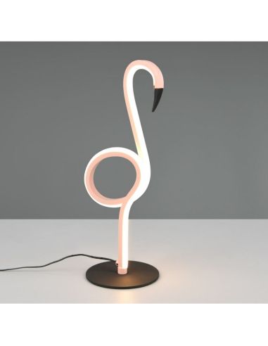Lámpara de Sobremesa Decorativa LED Flamingo INGO 6W 3000K | LeonLeds