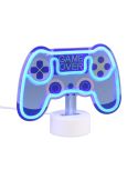 Lámpara LED Azul CONTROL Recargable USB-C Diseño Mando | LeonLeds