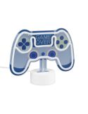 Lámpara LED Azul CONTROL Recargable USB-C Diseño Mando | LeonLeds