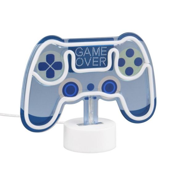 Lâmpada LED azul CONTROL Design de controle recarregável USB-C | LeonLeds