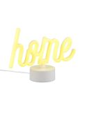 Lámpara LED Amarillo CASA Recargable USB-C con ON/OFF | LeonLeds