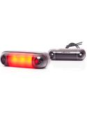 Feu de Position LED Abat-jour Ovale W273.1 NOIR - Arrière Rouge