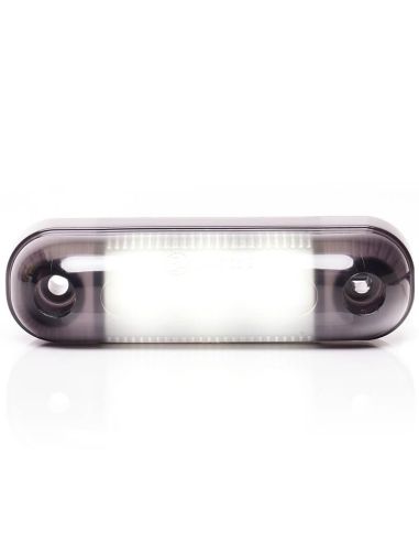 Piloto de Posición LED Tulipa Ovalada W273.1 BLACK - Blanco delantero