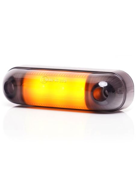 Piloto de Posición LED Tulipa Ovalada W273.1 BLACK - Ámbar 2327