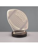 Candeeiro de mesa FOOTBALL RGB 3.2W 250lm 3000K | LeonLeds
