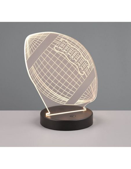 Lampe de table FOOTBALL RVB 3,2W 250lm 3000K | LéonLeds