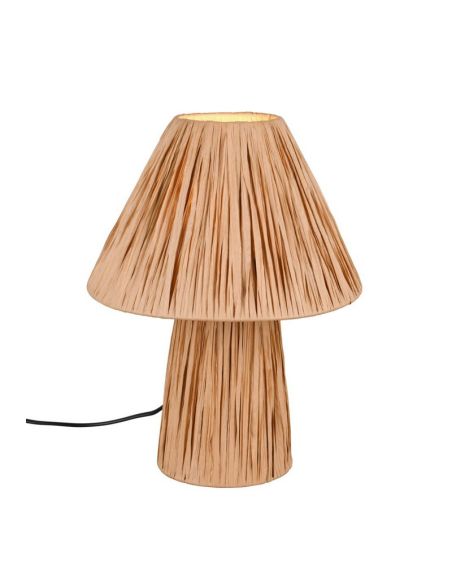 Lampe de Table Papier Recyclé ANEA 2xE14 max. 10W | LeonLeds