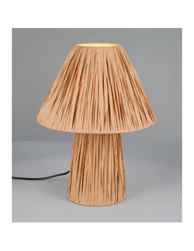 Lampe de Table Papier Recyclé ANEA 2xE14 max. 10W | LeonLeds