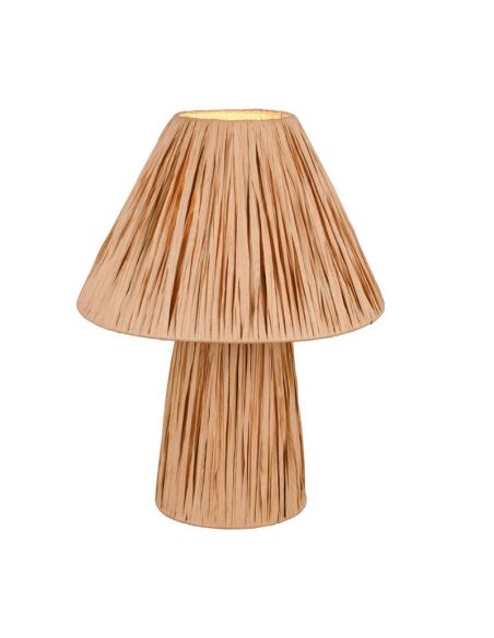 Lampe de Table Papier Recyclé ANEA 2xE14 max. 10W | LeonLeds