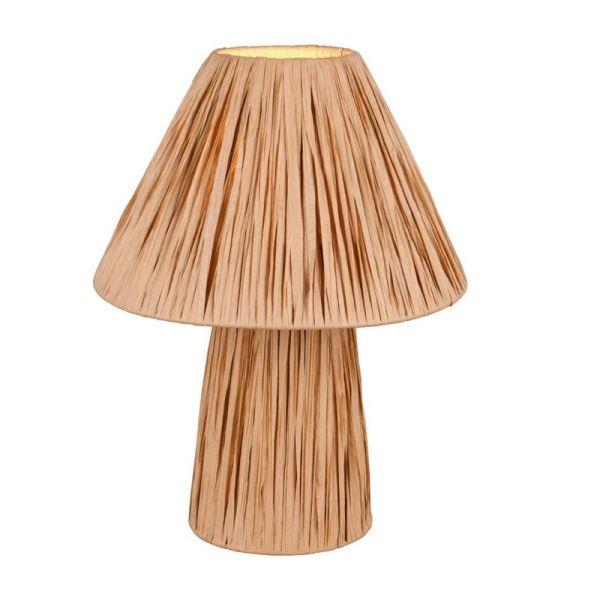 Lampe de Table Papier Recyclé ANEA 2xE14 max. 10W | LeonLeds