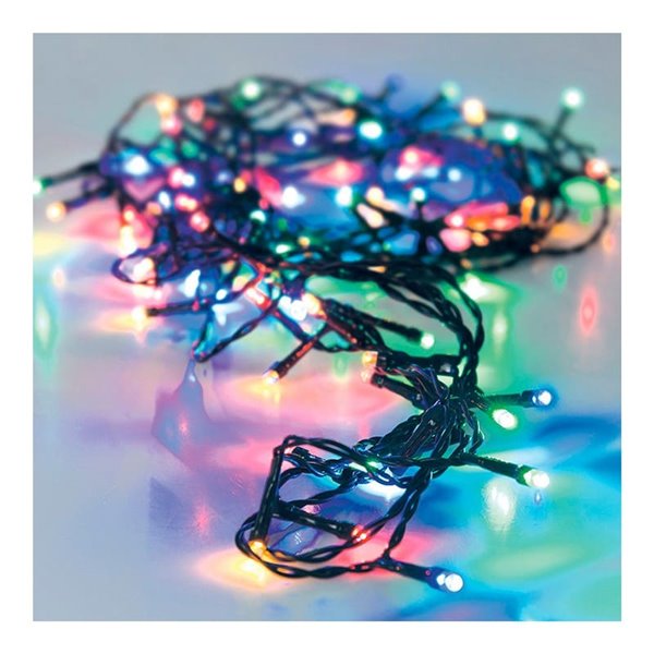 Guirnalda LED multicolor 9m, 80 Leds, 220V IP44 (interior/exterior)