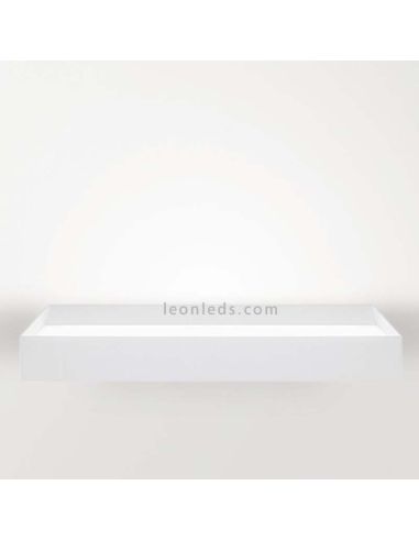 Aplique de Pared Led Rec Blanco 37.5W -ArkosLight- regulables | LeonLeds