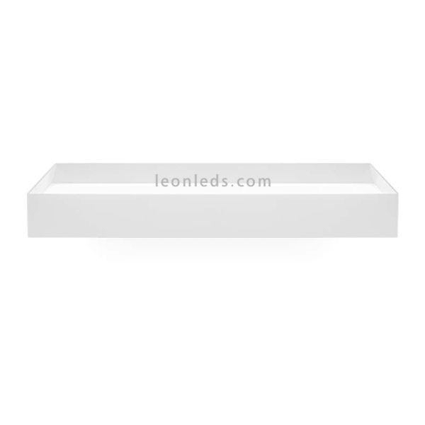 Aplique de Pared Led Rec Blanco 37.5W -ArkosLight- regulables | LeonLeds