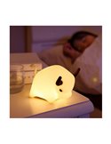 Lampe portable pour enfants, veilleuse taureau HARRY 3W, avec lumière chaude, ABS + HANCHES + Silicone