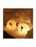 Lampe portable pour enfants, veilleuse taureau HARRY 3W, avec lumière chaude, ABS + HANCHES + Silicone