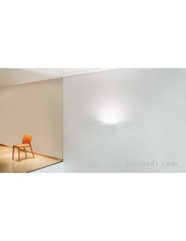 Rec Applique Murale Led Blanche 37.5W -ArkosLight- dimmable | leonleds