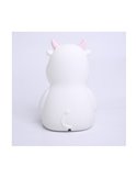 Luz noturna LED infantil, vaca MICAELA, 1,2W, RGB, ABS + HIPS + Silicone