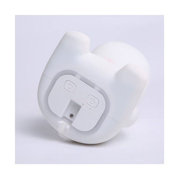Luz infantil de noche LED, vaquita MICAELA, 1,2W, RGB, de ABS + HIPS + Silicona