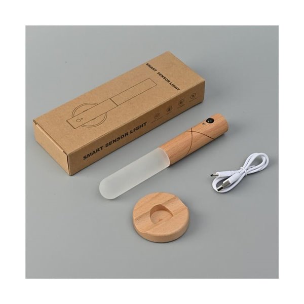 Lámpara portátil/Aplique de pared/Sobremesa/Linterna LED con sensor PIR e imanes ROD, 1W, 100Lm CCT