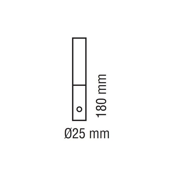 Lámpara portátil/Aplique de pared/Sobremesa/Linterna LED con sensor PIR e imanes ROD, 1W, 100Lm CCT