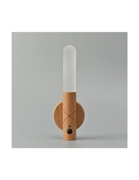 Lámpara portátil/Aplique de pared/Sobremesa/Linterna LED con sensor PIR e imanes ROD, 1W, 100Lm CCT