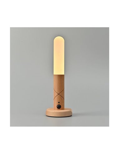 Lâmpada portátil/candeeiro de parede/mesa/lanterna LED com sensor PIR e ímanes ROD, 1W, 100Lm CCT