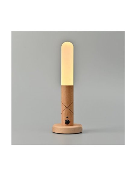 Lámpara portátil/Aplique de pared/Sobremesa/Linterna LED con sensor PIR e imanes ROD, 1W, 100Lm CCT