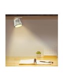 Flexo portátil/Aplique/Linterna LED 4 en 1 CAMALEON, 6W 330Lm, CCT 3000-4000-5500K, 24º, blanco/negro