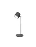 Flexo portátil/Aplique/Linterna LED 4 en 1 CAMALEON, 6W 330Lm, CCT 3000-4000-5500K, 24º, blanco/negro