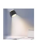 Flexo portátil/Aplique/Linterna LED 4 en 1 CAMALEON, 6W 330Lm, CCT 3000-4000-5500K, 24º, blanco/negro
