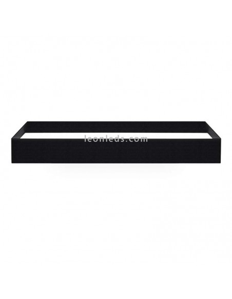 Aplique de Pared Led Rec Negro 37.5W -ArkosLight- regulables | LeonLeds