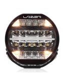 Faro LED Sentinel 9'' Black con Luz de Posición Blanca y Ambar - Máxima Potencia y Diseño Moderno R112 R7