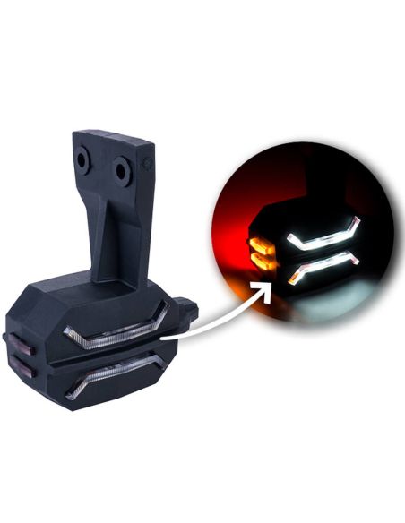 Galibo LED con soporte Flexible Dragon 3 Luces 12V 24V SM1 AM RM1