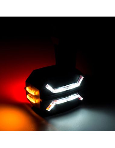 LED Galibo avec support Dragon Flexible 3 Lumières 12V 24V SM1 AM RM1