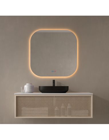 Espejo LED CUENCA Retroiluminado Triple Touch CCT 3000K-6000K | LeonLeds