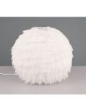 Lámpara de Sobremesa FURRY Estilo Esponjoso y Acogedor | LeonLeds