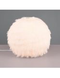 Lámpara de Sobremesa FURRY Estilo Esponjoso y Acogedor | LeonLeds
