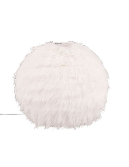 Lámpara de Sobremesa FURRY Estilo Esponjoso y Acogedor | LeonLeds